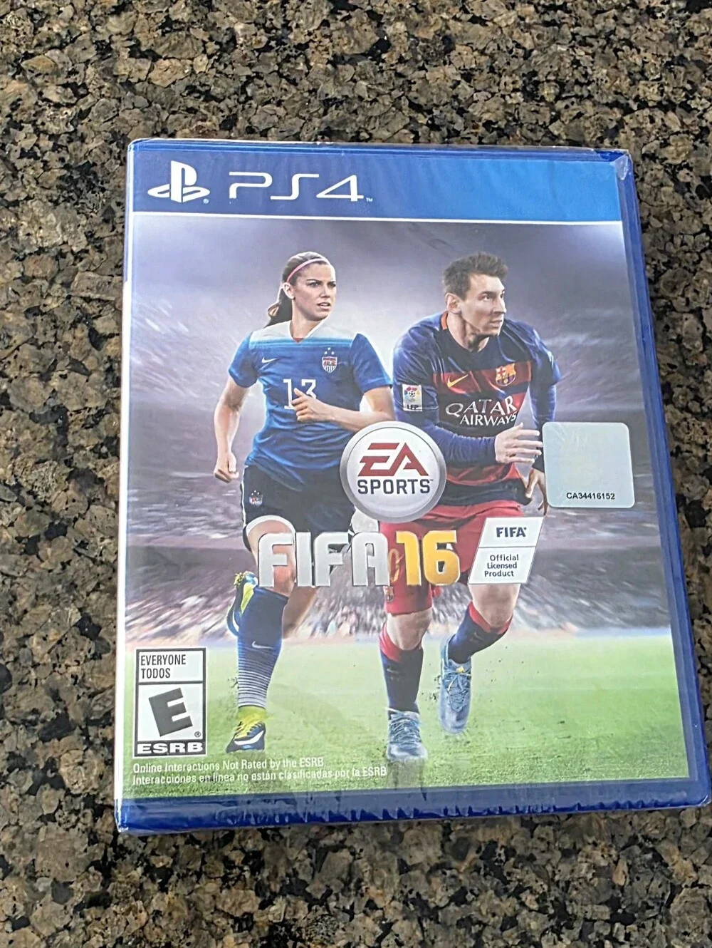 FIFA 16 Playstation 4 Factory Sealed Sony EA Sports soccer football Messi New